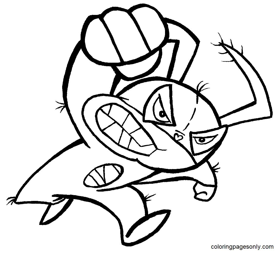 Çocuklar İçin Mucha Lucha Boyama Sayfaları 