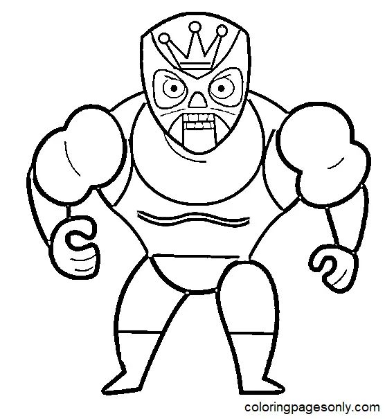 Çocuklar İçin Mucha Lucha Boyama Sayfaları 
