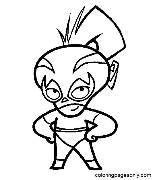 Çocuklar İçin Mucha Lucha Boyama Sayfaları 