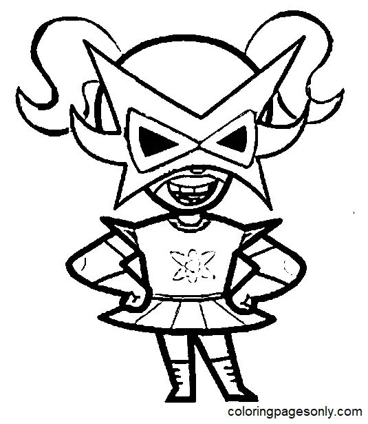 Çocuklar İçin Mucha Lucha Boyama Sayfaları 