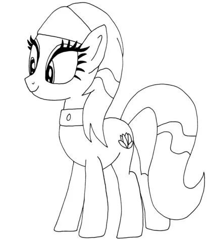 Çocuklar İçin My Little Pony Boyama Sayfaları 