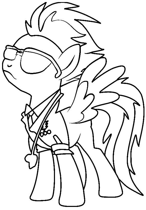 Çocuklar İçin My Little Pony Boyama Sayfaları 