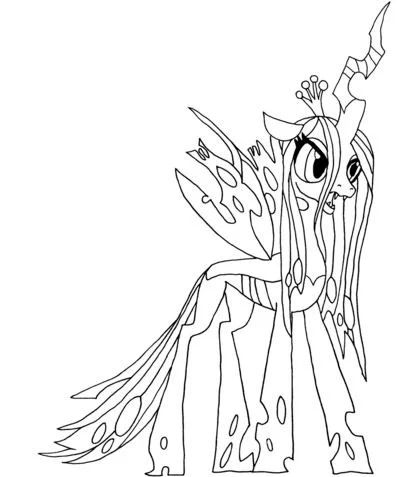 Çocuklar İçin My Little Pony Boyama Sayfaları 