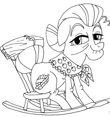 Çocuklar İçin My Little Pony Boyama Sayfaları 