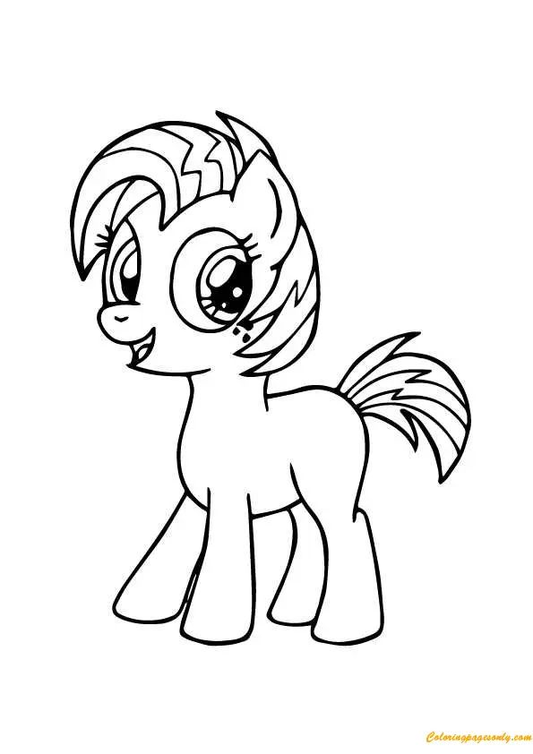 Çocuklar İçin My Little Pony Boyama Sayfaları 
