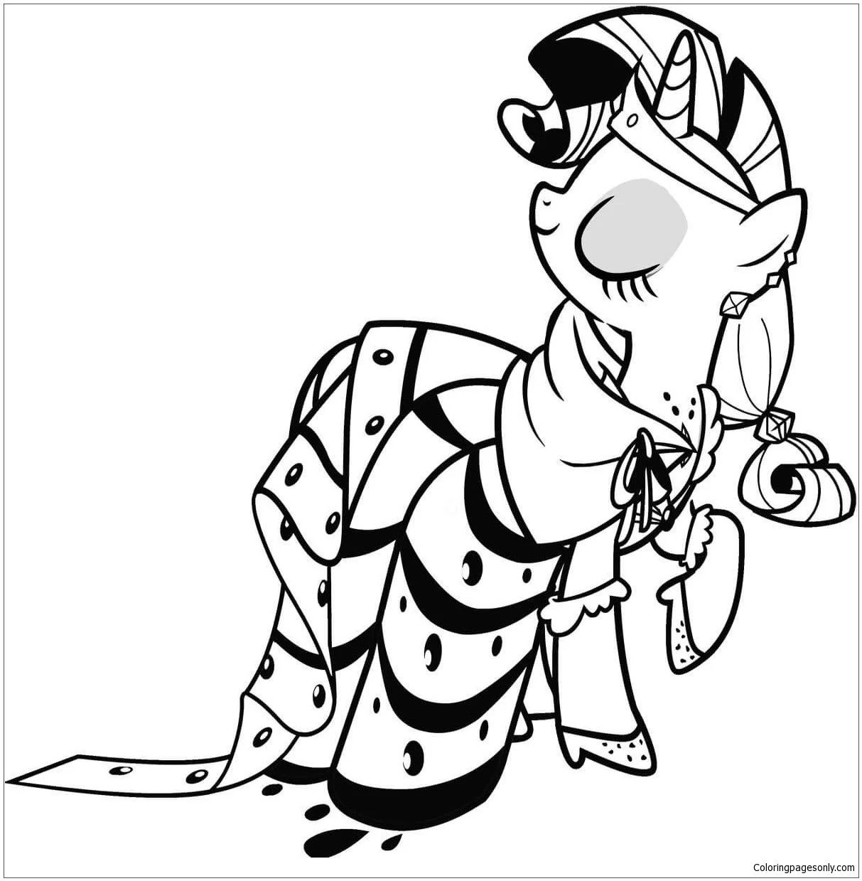Çocuklar İçin My Little Pony Boyama Sayfaları 