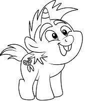 Çocuklar İçin My Little Pony Boyama Sayfaları 