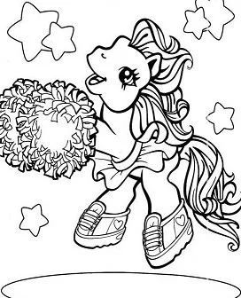 Çocuklar İçin My Little Pony Boyama Sayfaları 