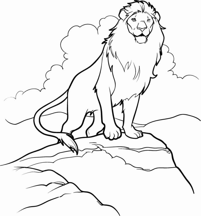 Çocuklar İçin Narnia Boyama Sayfaları 
