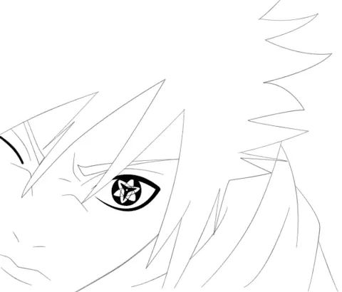 Çocuklar İçin naruto Boyama Sayfaları 