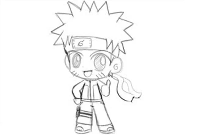 Çocuklar İçin naruto Boyama Sayfaları 