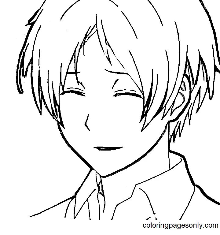 Çocuklar İçin Natsume Yuujinchou Boyama Sayfaları 