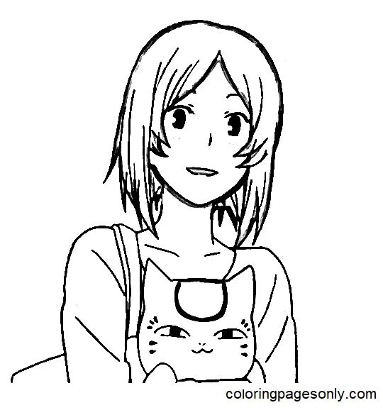 Çocuklar İçin Natsume Yuujinchou Boyama Sayfaları 