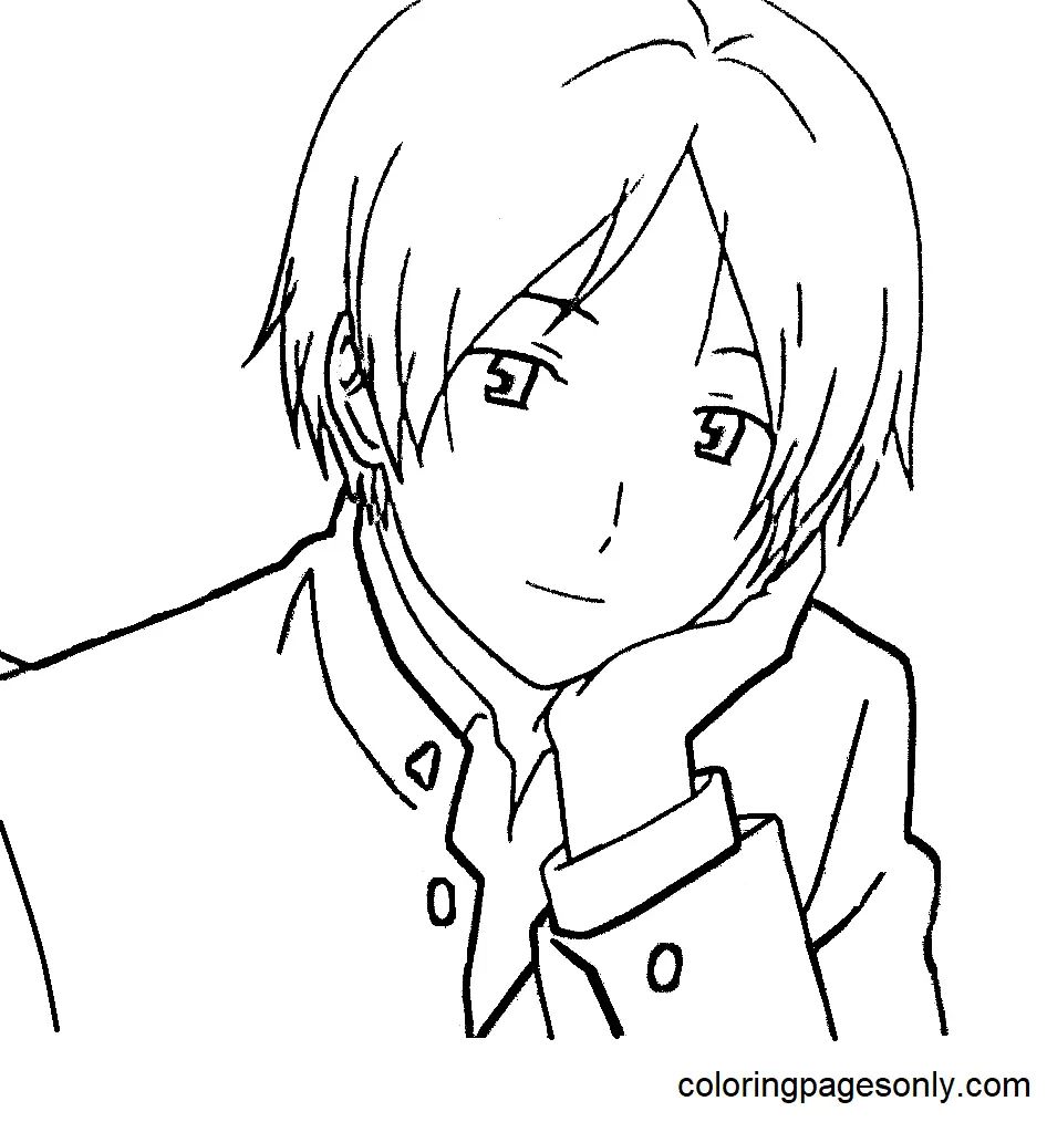 Çocuklar İçin Natsume Yuujinchou Boyama Sayfaları 