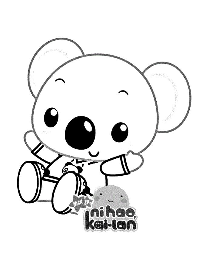 Çocuklar İçin Nickelodion Boyama Sayfaları 