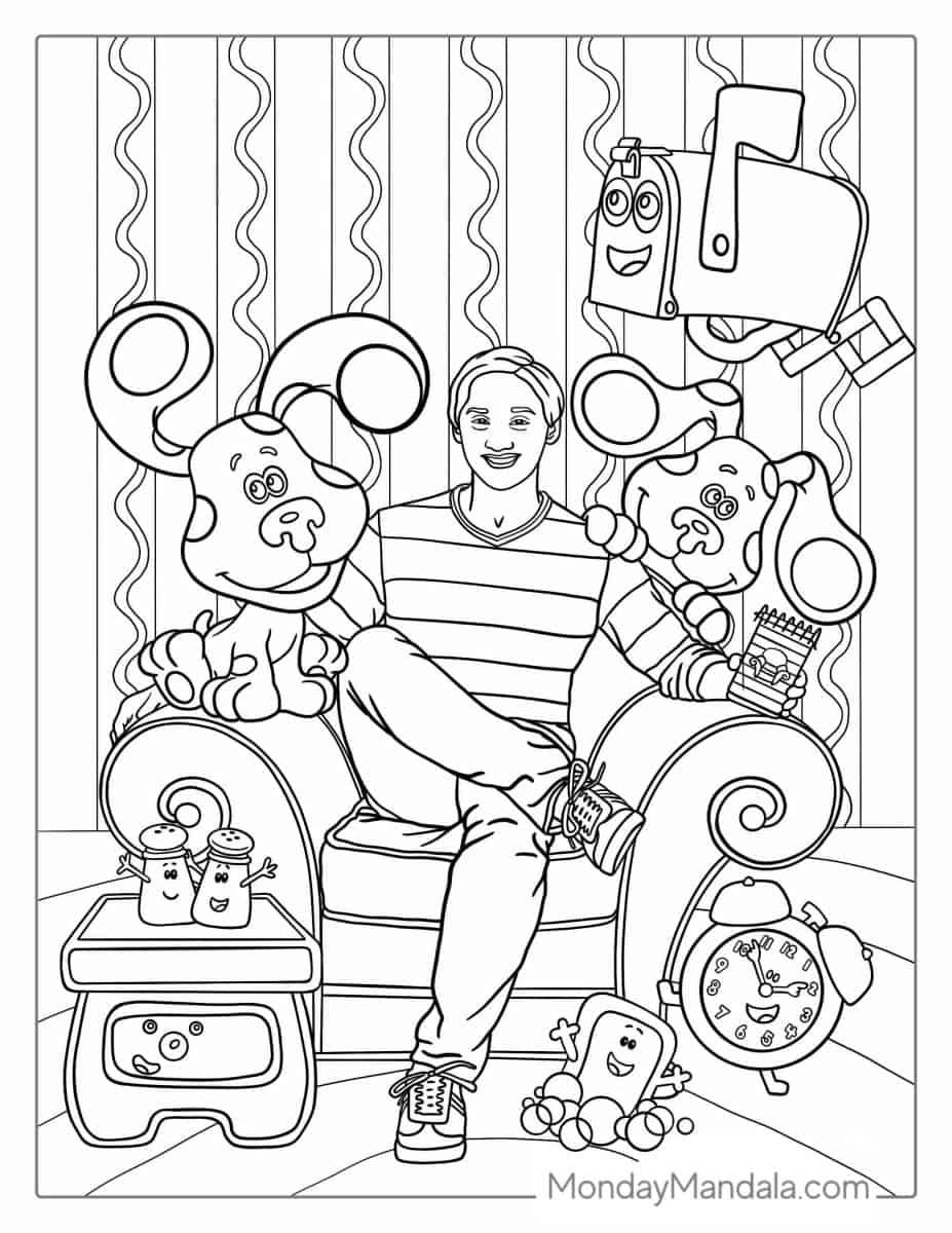Çocuklar İçin Numberblock Boyama Sayfaları 