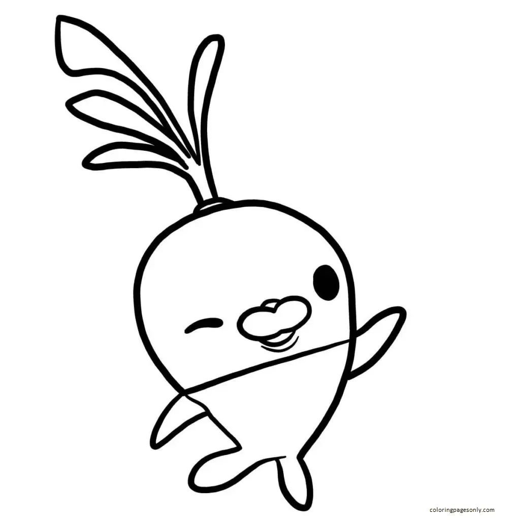 Çocuklar İçin Octonauts Boyama Sayfaları 