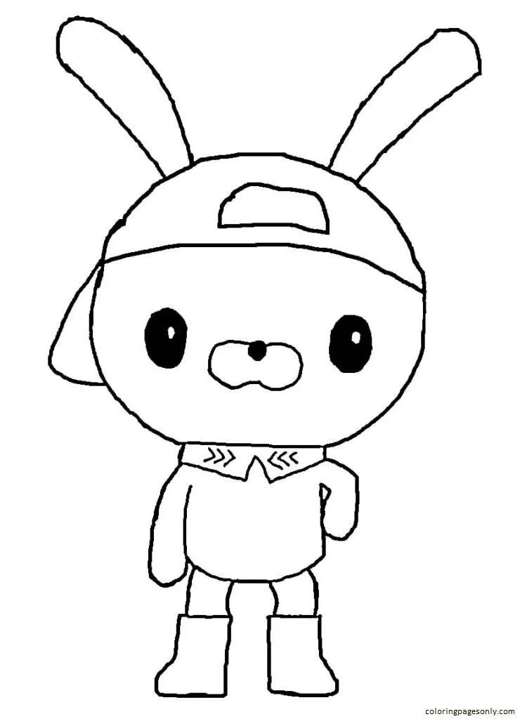 Çocuklar İçin Octonauts Boyama Sayfaları 