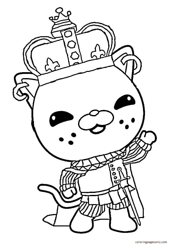 Çocuklar İçin Octonauts Boyama Sayfaları 