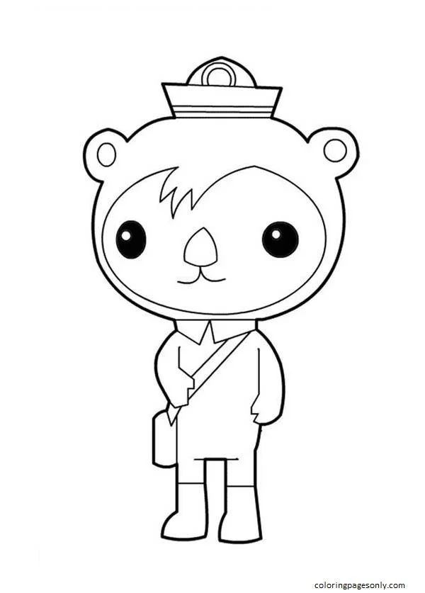 Çocuklar İçin Octonauts Boyama Sayfaları 