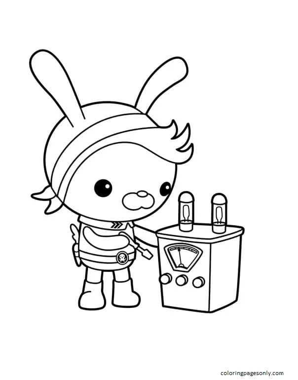 Çocuklar İçin Octonauts Boyama Sayfaları 