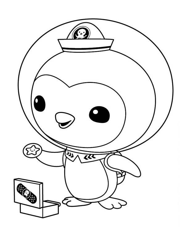 Çocuklar İçin Octonauts Boyama Sayfaları 
