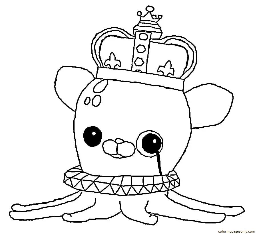 Çocuklar İçin Octonauts Boyama Sayfaları 