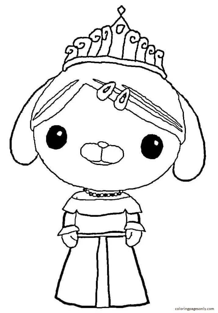 Çocuklar İçin Octonauts Boyama Sayfaları 