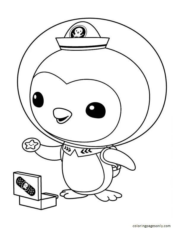 Çocuklar İçin Octonauts Boyama Sayfaları 