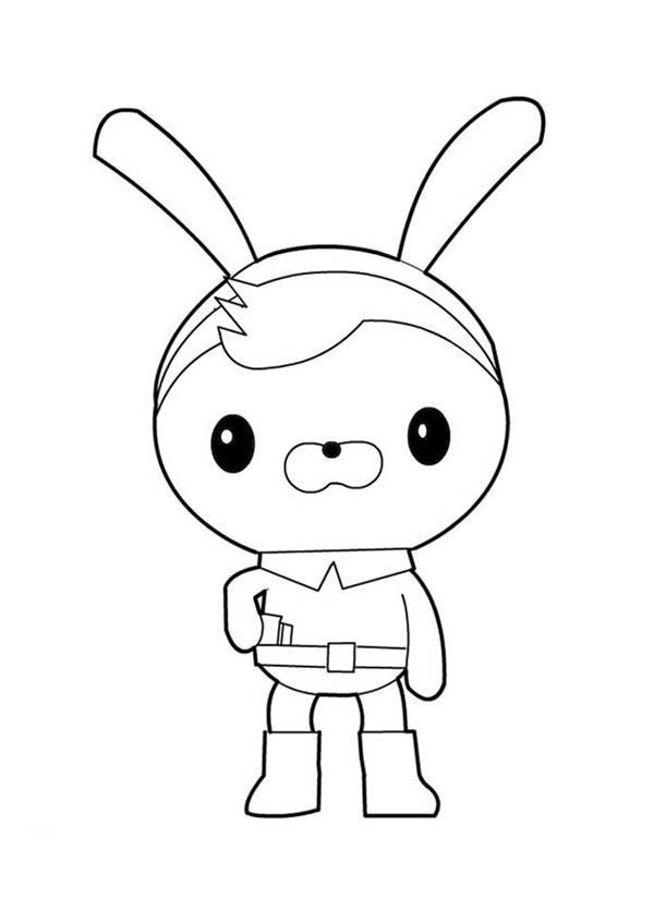 Çocuklar İçin Octonauts Boyama Sayfaları 