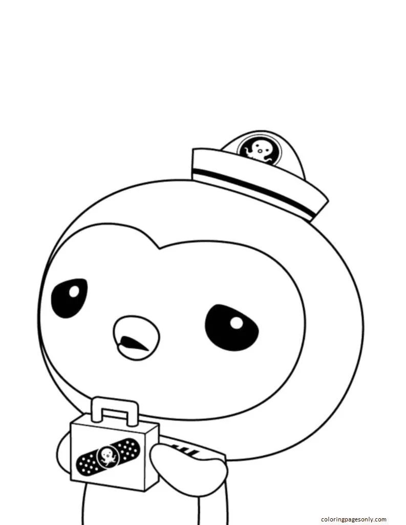 Çocuklar İçin Octonauts Boyama Sayfaları 