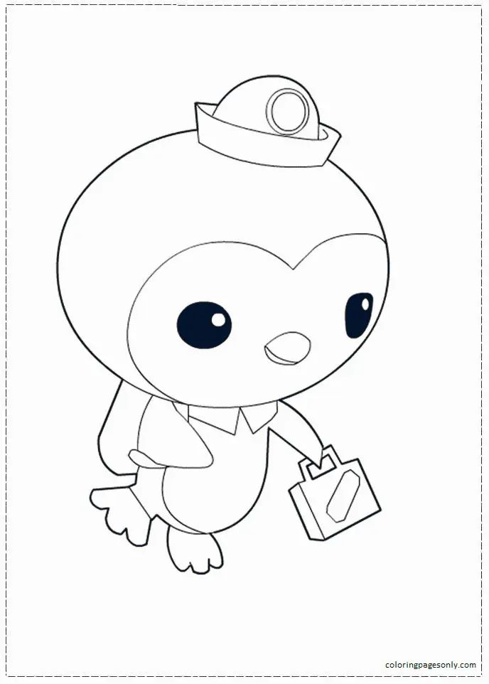 Çocuklar İçin Octonauts Boyama Sayfaları 