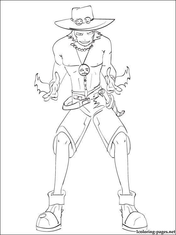 Çocuklar İçin One Pieces Boyama Sayfaları 