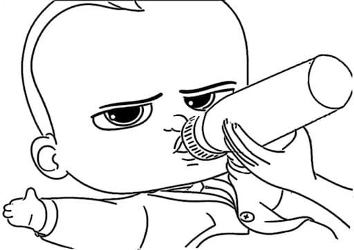 Çocuklar İçin Patron Bebek Boyama Sayfaları 