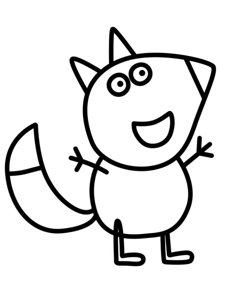 Çocuklar İçin Peppa Pig Boyama Sayfaları 