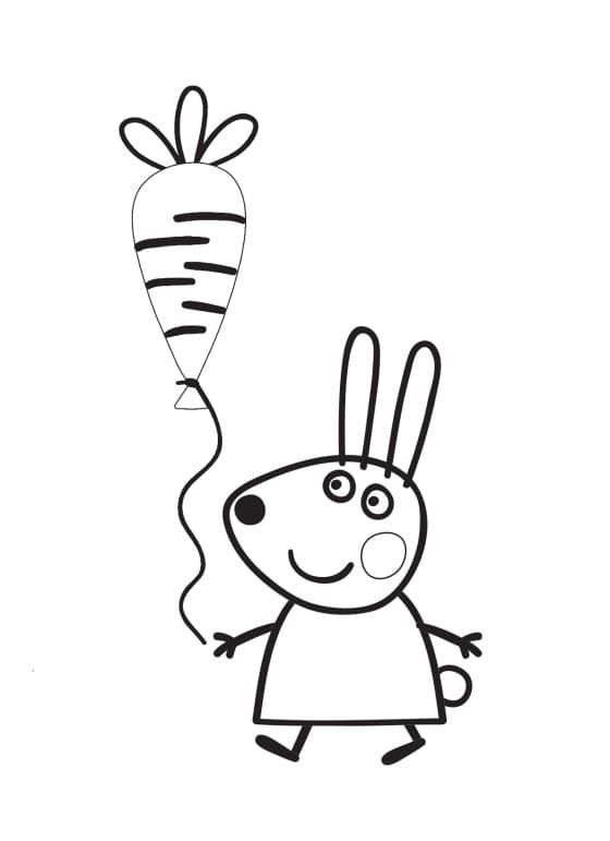 Çocuklar İçin Peppa Pig Boyama Sayfaları 