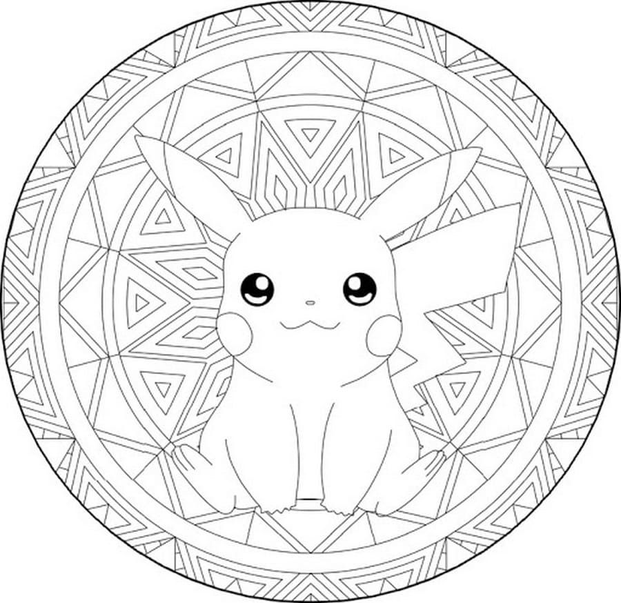 Çocuklar İçin Pikachu Boyama Sayfaları 