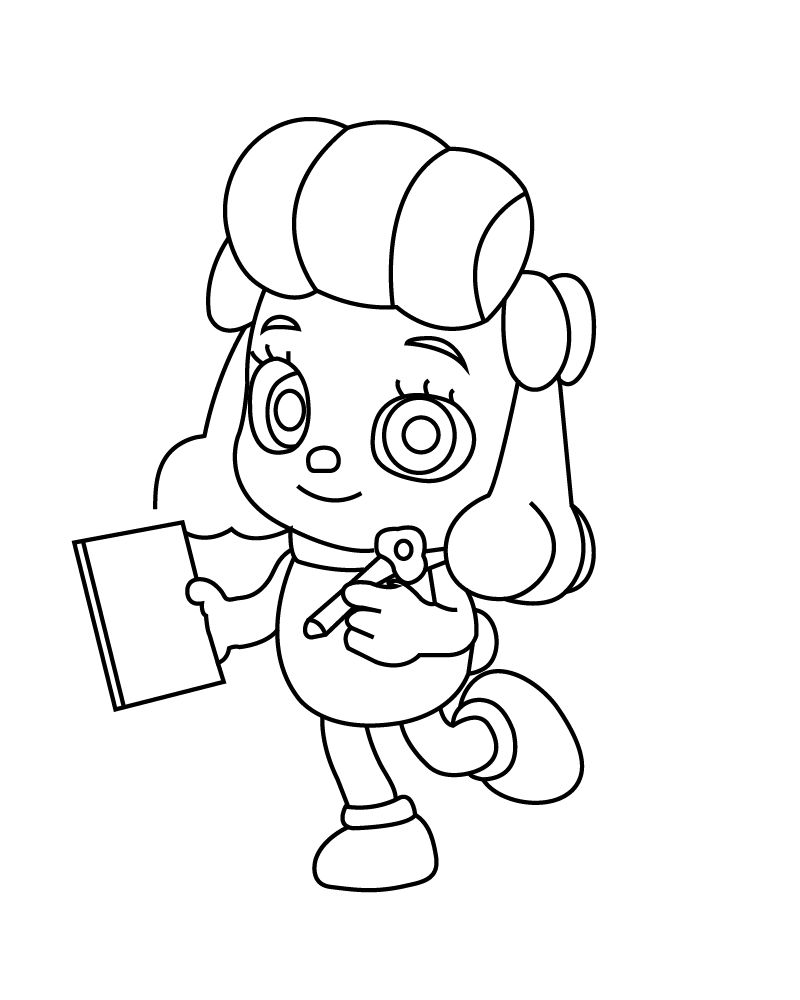 Çocuklar İçin Pinkfong Boyama Sayfaları 