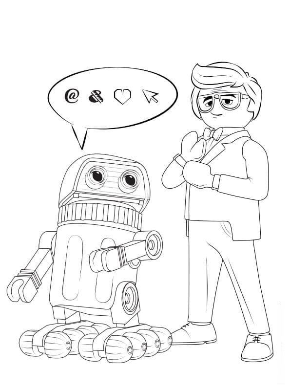 Çocuklar İçin Play Mobil Boyama Sayfaları 