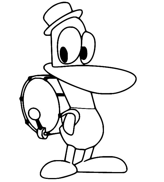 Çocuklar İçin Pocoyo Boyama Sayfaları 