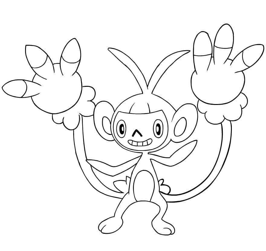 Çocuklar İçin Pokemon Boyama Sayfaları 