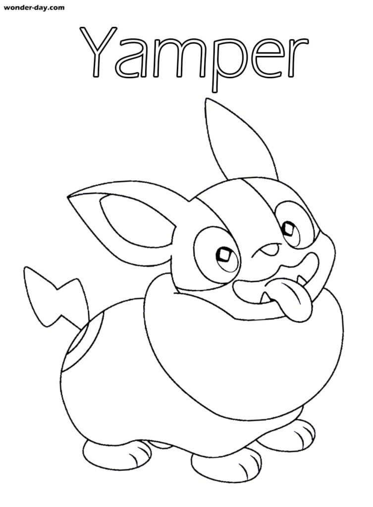 Çocuklar İçin Pokemon Boyama Sayfaları 