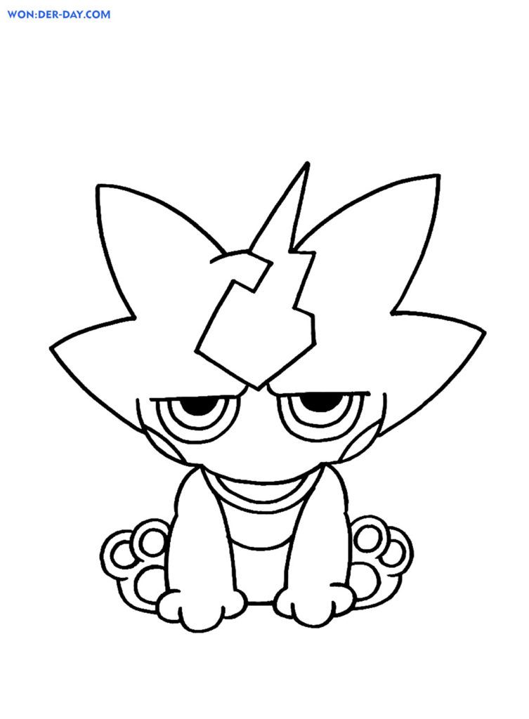 Çocuklar İçin Pokemon Boyama Sayfaları 