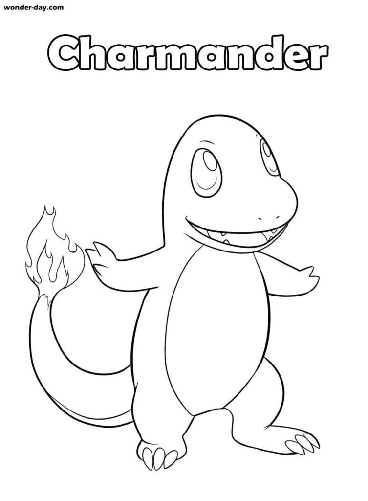 Çocuklar İçin Pokemon Boyama Sayfaları 