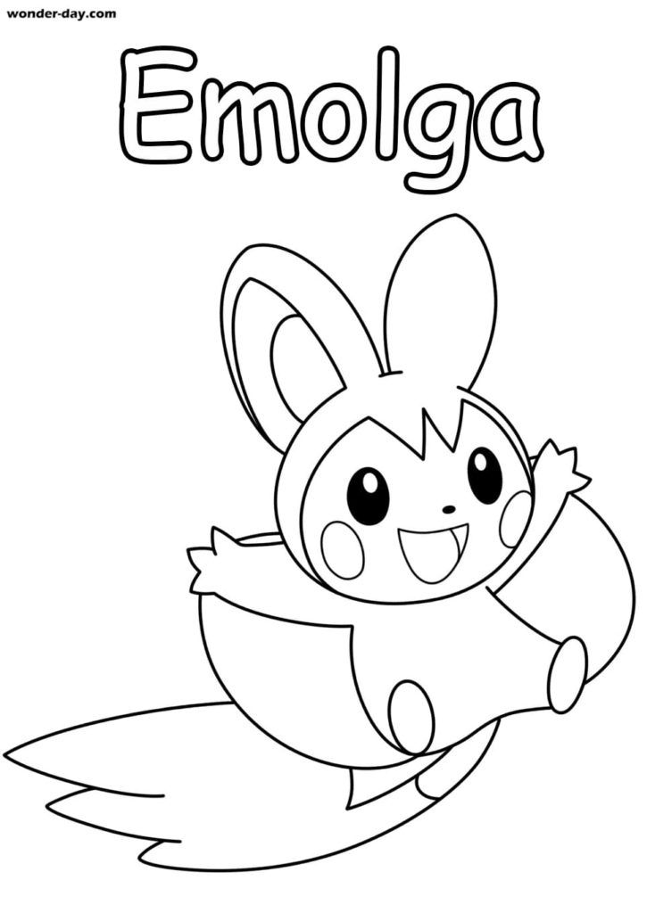 Çocuklar İçin Pokemon Boyama Sayfaları 