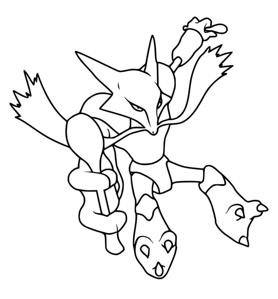 Çocuklar İçin Pokemon Boyama Sayfaları 