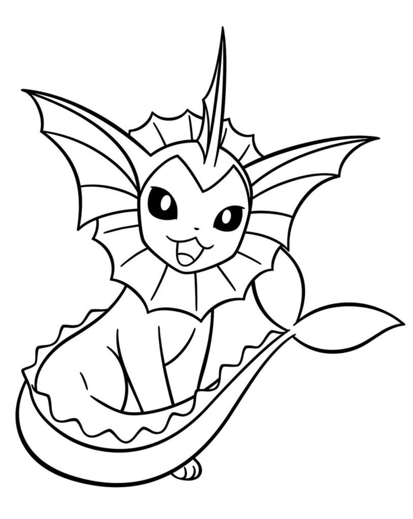 Çocuklar İçin Pokemon Boyama Sayfaları 