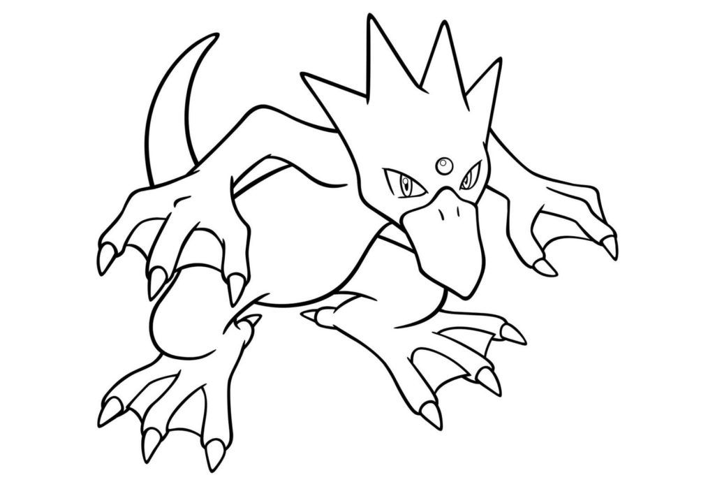 Çocuklar İçin Pokemon Boyama Sayfaları 