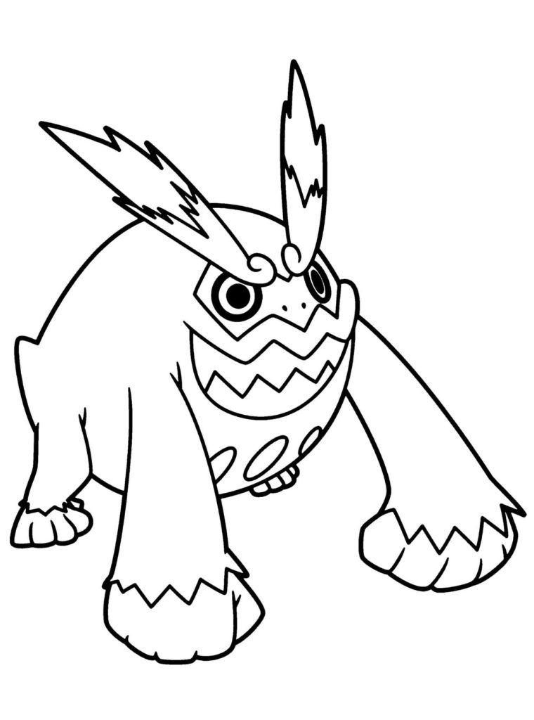 Çocuklar İçin Pokemon Boyama Sayfaları 