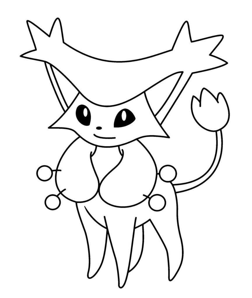 Çocuklar İçin Pokemon Boyama Sayfaları 
